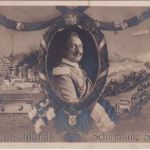 Preussen - Kaiser Wilhelm II. Militärmotive 1888-1913 Jubiläumskarte gelaufen
