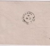 DR - 3 Kr. gr. Brustschild Brief K1 Mainz Bahnh. - Frankfurt a/M. 9.3.73
