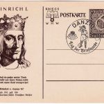 DR - 6 Pfg. WHW Sonderganzsache (Heinrich I.) SST Danzig Tag d. Briefmarke 1940