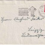 DR - Stuttgart 1938 Kampfspiele d. schwäb. Hitlerjugend Masch.werbestempel Brief