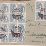 All.Bes./Währungsreform - 20x12 Pfg. Arbeiter Zensurbrief Leipzig N22 - 31.7.48