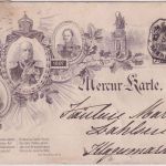 Hannover - Mercur 2 1/2 Pfg Götterbote Jubiläumsganzsache1797/1897/Karte 17.5.97