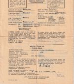 All.Bes. - Entlassungsschein Kriegsgefangener Oberhausen/Cloppenburg 13.6.46