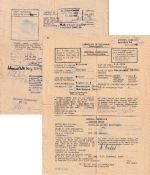 All.Bes. - Entlassungsschein Kriegsgefangener Oberhausen/Cloppenburg 13.6.46