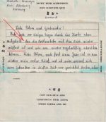 All.Bes./USA/England - Kriegsgefangenenkarte/-brief n. Podelwitz 20.3./15.5.46