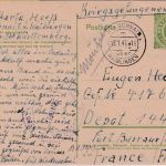 All.Bes. - Schnait ü. Waiblingen 13.1.47 Kriegsgefangenenkarte n. FRANKREICH