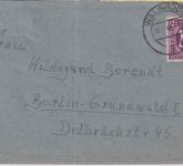 AM-Post - Walsrode 18.1.46 Brief n. Berlin - Absender "Lager Graesbeck"