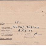All.Bes./Belgien - Lager LBV (Waterschei) Kriegsgefangenenbrief n. Barntrup 1946