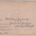 All.Bes./Belgien - Lager BOII (Hensies) Kriegsgefangenenbrief n. Malchin 5.5.46