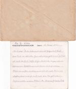 All.Bes./England/Belgien - Kriegsgefangenenbrief/-karte POW-Camp 2228/ Lager CHI