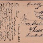 DR - Seeflugstation Wilhelmshaven Feldpostkarte n. Dessau 8.8.18