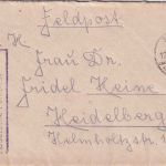 Bayern - Bayer. Ballonzug 218 (Thenorgnes/Ardennen) Feldpostbrief 12.10.18