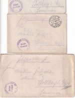 DR - Feldflieger-Abteilung 67/19. Ersatz-Division 3 Feldpostbriefe 4./29.3.16