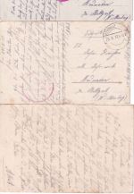 DR - Armee-Flugpark 11 Mazedonien Korrepondenz (21 Karten) n. Heumaden 1916/18