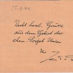 Gen. Gouv. - 2x6 Gr. Freimarke sowj. "Beutekarte" Biskowitschi 14.8.41