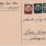 Gen. Gouv. - 12 Gr/6 Pfg. Hindenburg Ganzsache/Überdruck + Zusatz Kozienice 1940