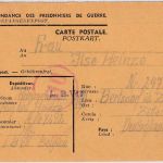 All.Bes./Belgien - Lager LB VII (Eisden) Kriegsgefangenenkarte 25.12.46