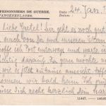 All.Bes./Belgien - Lager LG III (Jemeppe) Kriegsgefangenenkarte 24.1.46
