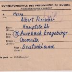 All.Bes./Belgien - Lager CE II (Ressaix) Kriegsgefangenenbrief 7.12.46