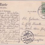 Berlin - Grunewald Saubucht sw-AK gelaufen 1905