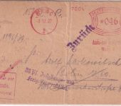 DR - Berlin 1927 46 Pfg. AFS Amtsgericht Orts-Zustellurkunde - Retour/Erstattung