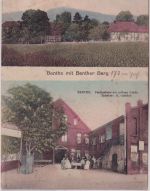 NRW - Benthe Ortsansicht Vereinshaus farb. Mehrbild-AK gelaufen 1912