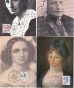 Berlin - Frauen d. Dt. Geschichte 15 Maxiumumkarten ESST Berlin 1987/89