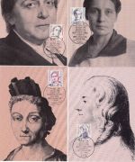 Berlin - Frauen d. Dt. Geschichte 15 Maxiumumkarten ESST Berlin 1987/89