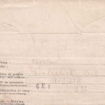 All.Bes./Belgien - Lager CE I/Maurage Kriegsgefangenenbrief n. Osnabrück 6.5.46