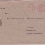 DR-Infla - 2 Mio. Postfreistempel Drucksache Hannover - Linnich 31.10.23