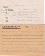 All.Bes./Belgien - Frankfurt/Oder Lager LG XII (Elsenborn) Kgf.-Post 7/46 - 5/57