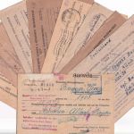 All.Bes./UdSSR - Lager 7185 (Michalowka) 9 Kriegsgefangenenbelege ex 1946/47