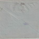 DR-Infla - 2x30 M. Posthorn Perfin "NS" Drucksache Berlin - Baden-Baden 25.7.23