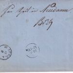 Preussen - 1 Sgr. Adler Ortsbrief Ra3 Berlin Post-Exp. 18 - 16.8.65 Nachporto !