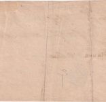 Sachsen - Plauen L1 Postschein f. Fahrpostsendung n. Altenburg (?) 1865