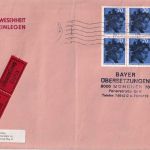 BRD - 70 Pfg. Michelangelo 4er-Block Ortseilbrief (2. Gew.st.) München 20.8.75