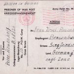 All.Bes./England - POW Camp 16 (Gosford Camp) Kriegsgefangenenkarte 26.11.45
