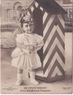 Preussen - Prinz Wilhelm v. Preussen (*1906) "Die erste Wache" sw-Foto-AK 1908