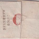 Thurn & Taxis/Baden - Osthofen 7.7.1848 K1 Portobrief n. Sinsheim - mit Inhalt
