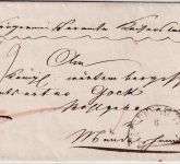 Bayern/Württemberg - Kaiserslautern 6/4 (1855) HKS 12 Kr. Portobrief