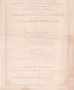 Bayern - Kaiserslautern 3.10.1860 Drucksache/Aushang Orgelkonzert 24x34cm
