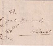 Bayern - Rockenhausen 23/3 (1863) Kirchensache (Inhalt !) n. Obermoschel