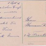 Hessen - Lampertheim farb. Ortsansicht ungelaufen/beschriftet dat. 1917