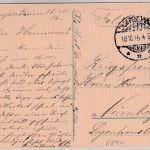 Hessen - Lampertheim Evangel. Krankenhaus sw-AK/Feldpost 1916