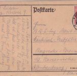 DR-Infla - 2 Mio./200 M. Ziffer Karte Heidelberg - Blankenburg 19.10.23