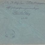 DR - Heidelberg 8.11.16 Kriegsgefangenenbrief n. DÄNEMARK - Lagerzensur