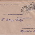 DR - 2x2 1/2 Pfg. Germania (versch. Farbtöne) Ortsdrucksache Heidelberg 14.8.18