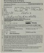BRD - Heidelberg 1983 Einschreibe-Postsache/Ortskarte