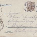 DR - Michelfeld (Baden) 13.5.07 KOS 2+3 Pfg. Germania Ganzsache n. Metzingen