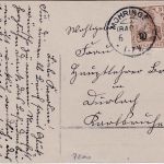 Baden - Möhringen a.d. Donau einzelnes Haus priv. Foto-AK gelaufen/KOS 1910